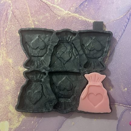 Moule 6 cavités mini sacs parfumés