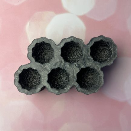 Moule 6 cavités rocher praliné