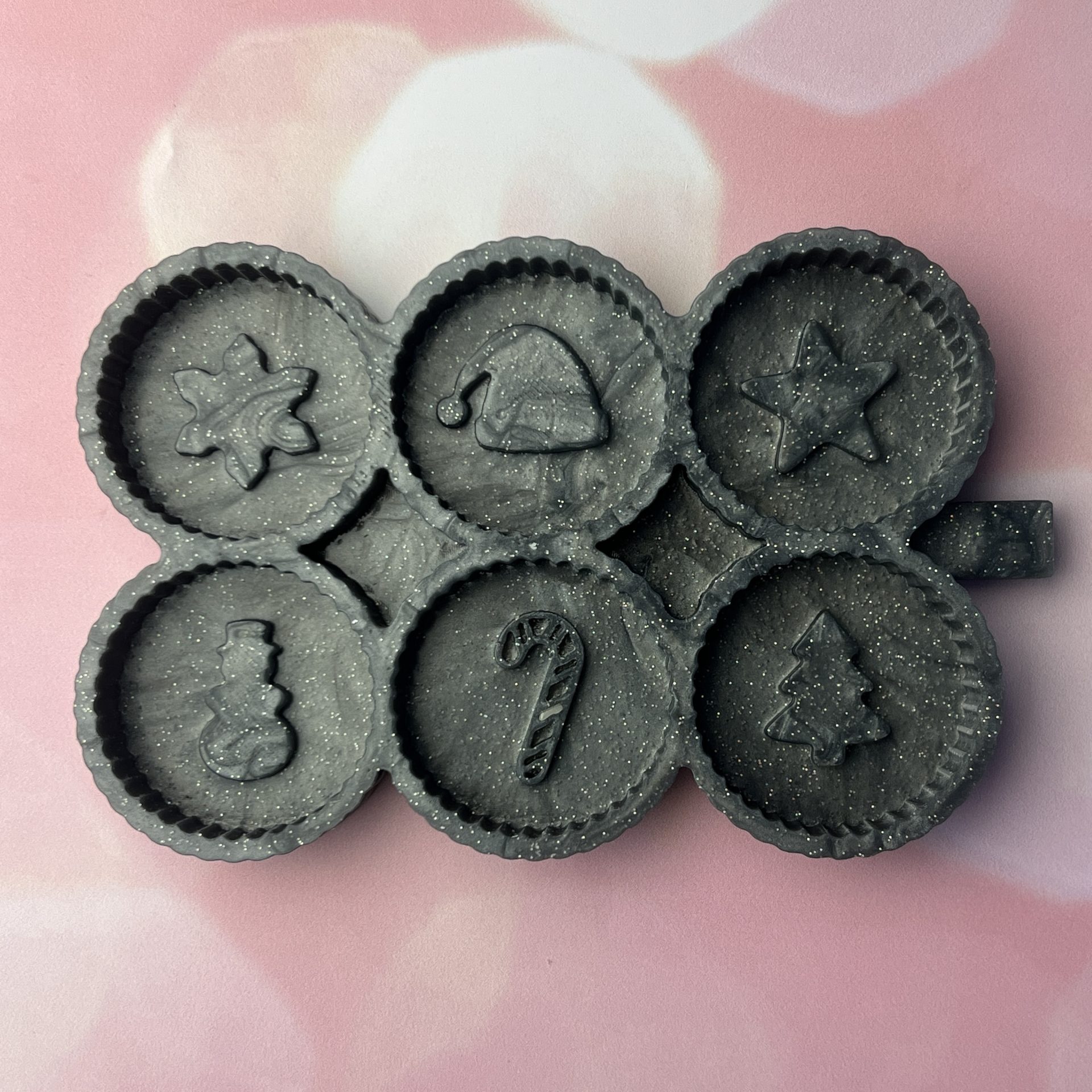 Moule 6 cavités biscuit Noël – Image 2